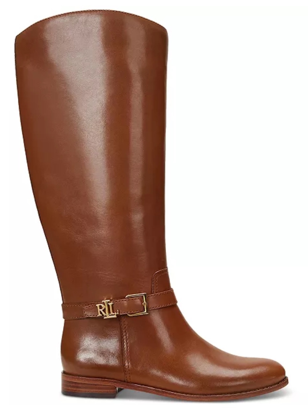 NWOT Ralph Lauren Brooke II Tall Calfskin Boot